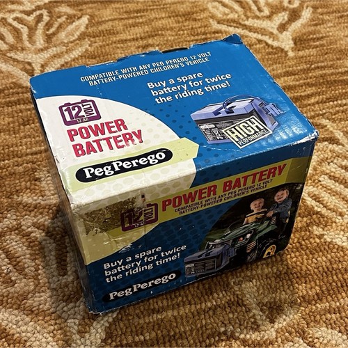 Peg perego 12v power - power, battery
